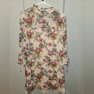 Express floral print dress.